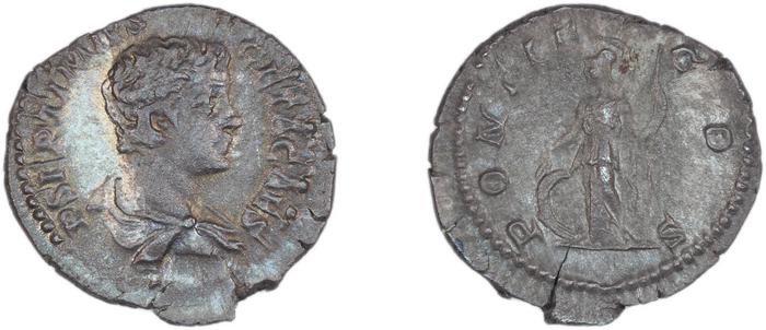 RIC IV Geta 34B, реверс, bm