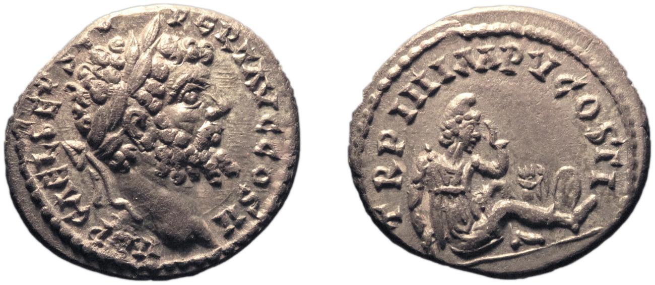 аверс RIC IV Septimius Severus 434