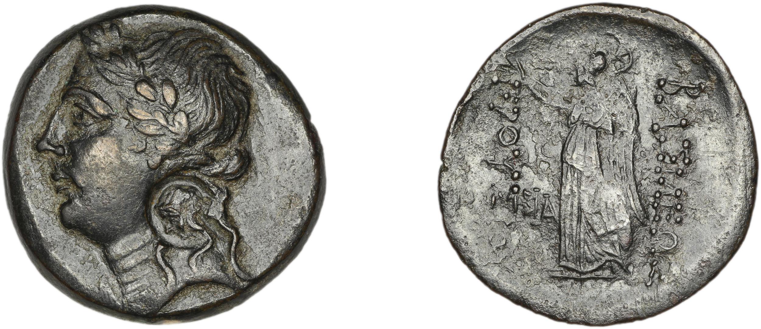 Prusias I of Bithynia Bithynia Waddington 1908 16, аверс, bm