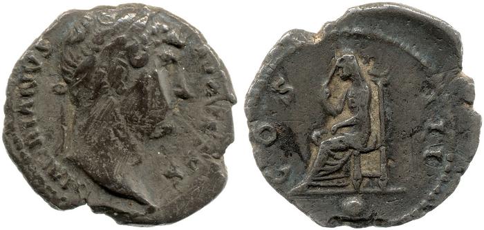 RIC II, Part 3 (second edition) Hadrian 857, реверс, bm