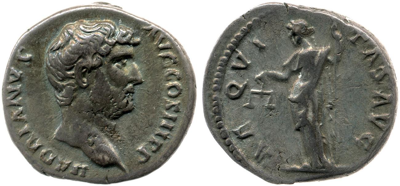 RIC II, Part 3 (second edition) Hadrian 2312, аверс, bm