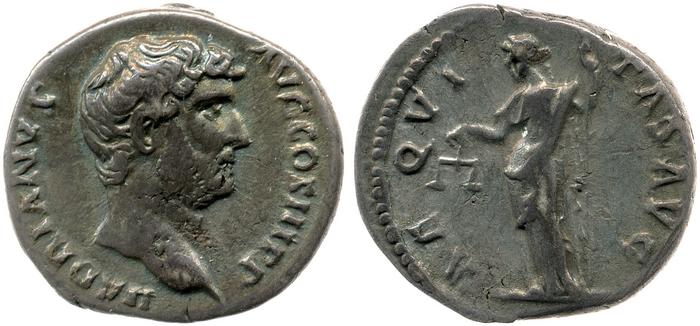 RIC II, Part 3 (second edition) Hadrian 2312, реверс, bm