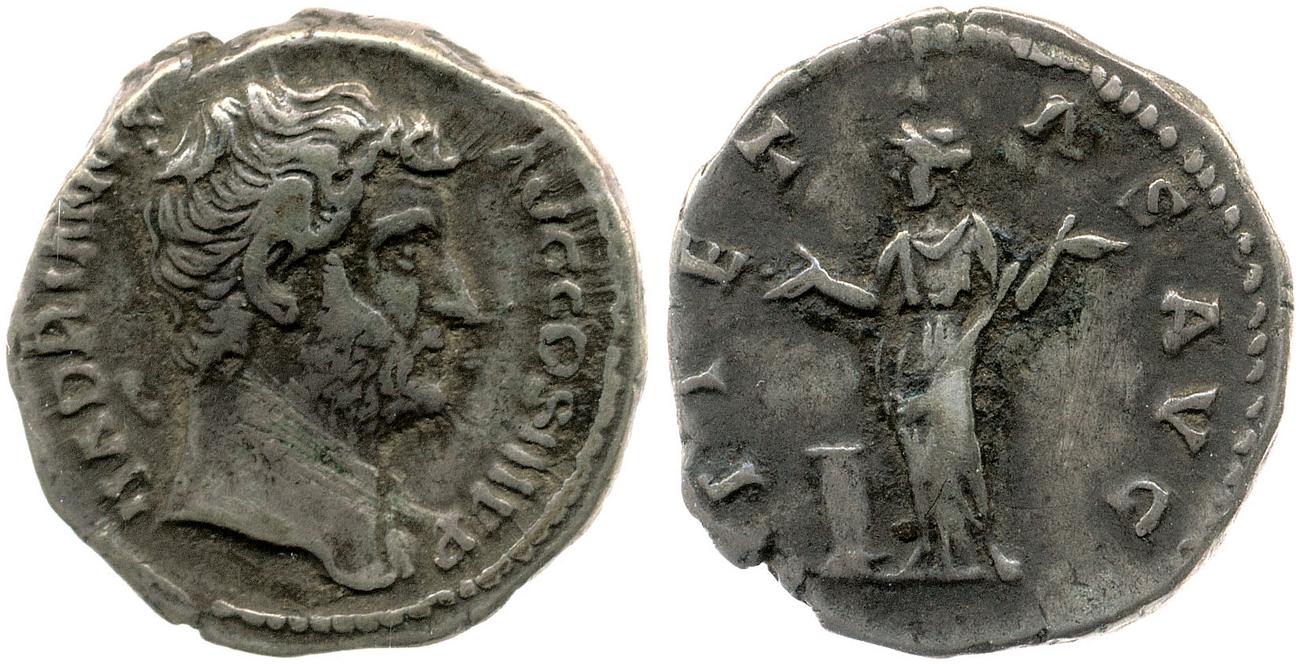RIC II, Part 3 (second edition) Hadrian 2023, аверс, bm