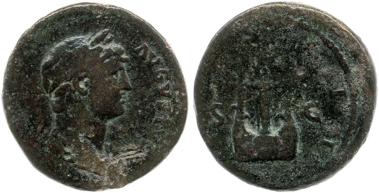 RIC II, Part 3 (second edition) Hadrian 757, аверс, bm