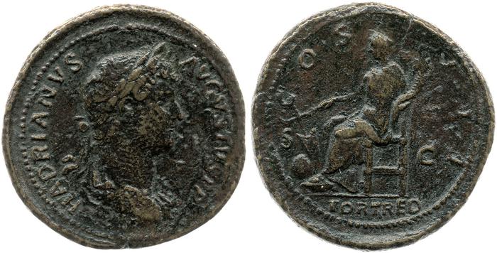 RIC II, Part 3 (second edition) Hadrian 987, реверс, bm