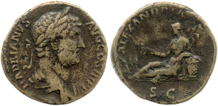 RIC II, Part 3 (second edition) Hadrian 1627, реверс, bm