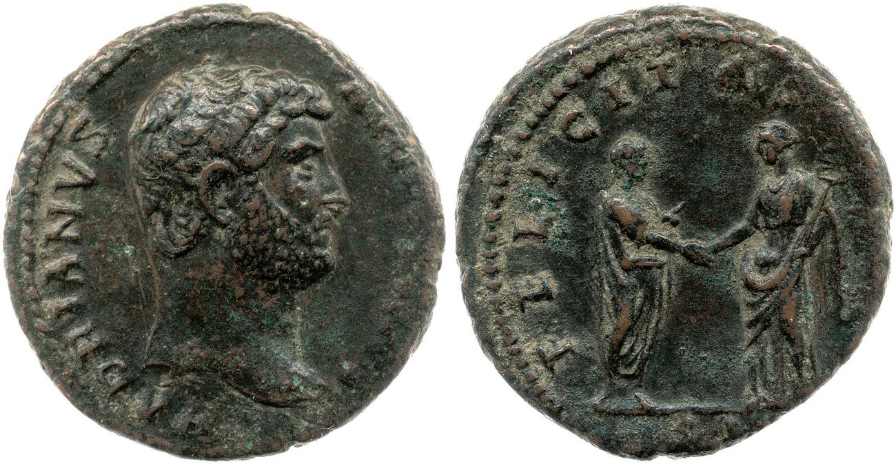 аверс RIC II, Part 3 (second edition) Hadrian 2090