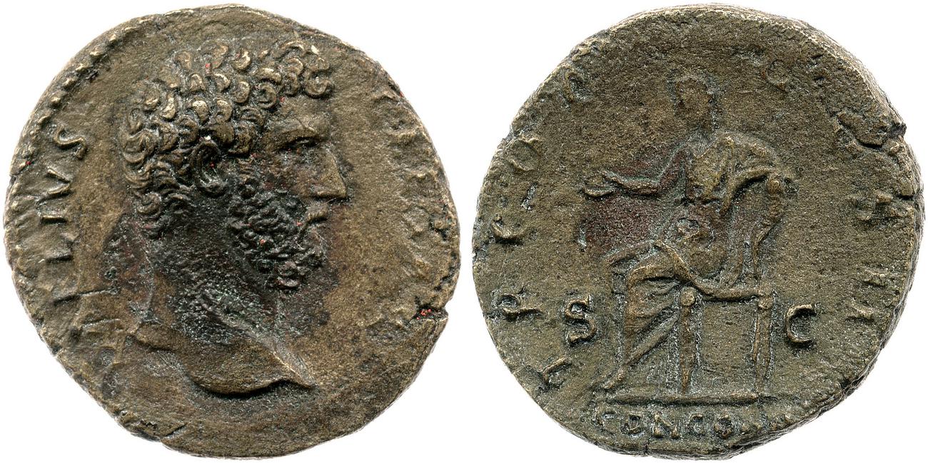 аверс RIC II, Part 3 (second edition) Hadrian 2653