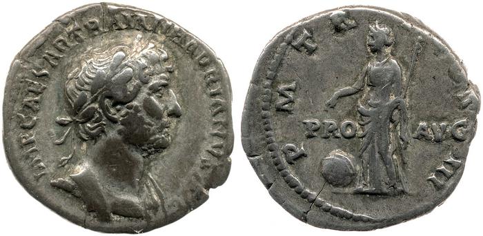 реверс RIC II, Part 3 (second edition) Hadrian 559