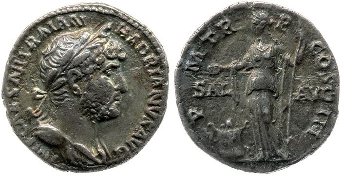реверс RIC II, Part 3 (second edition) Hadrian 564