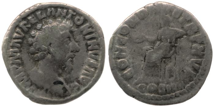 RIC III Marcus Aurelius 36, реверс, bm