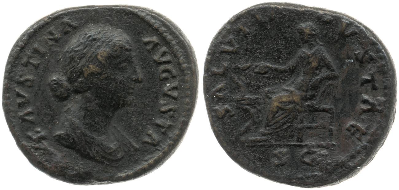 аверс RIC III Marcus Aurelius 1671A