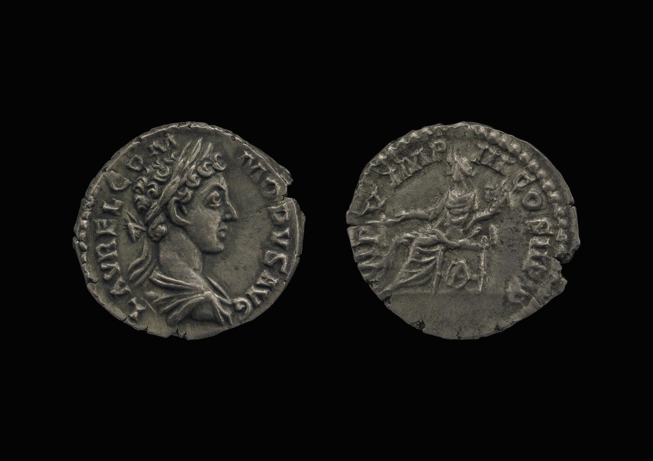 RIC III Marcus Aurelius 2, аверс, bm