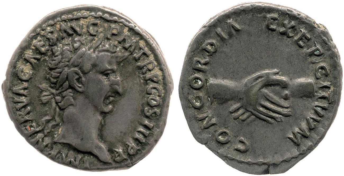 RIC II Nerva 14, аверс, bm