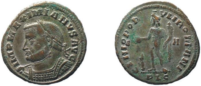 RIC VI Lugdunum 115b, реверс, bm