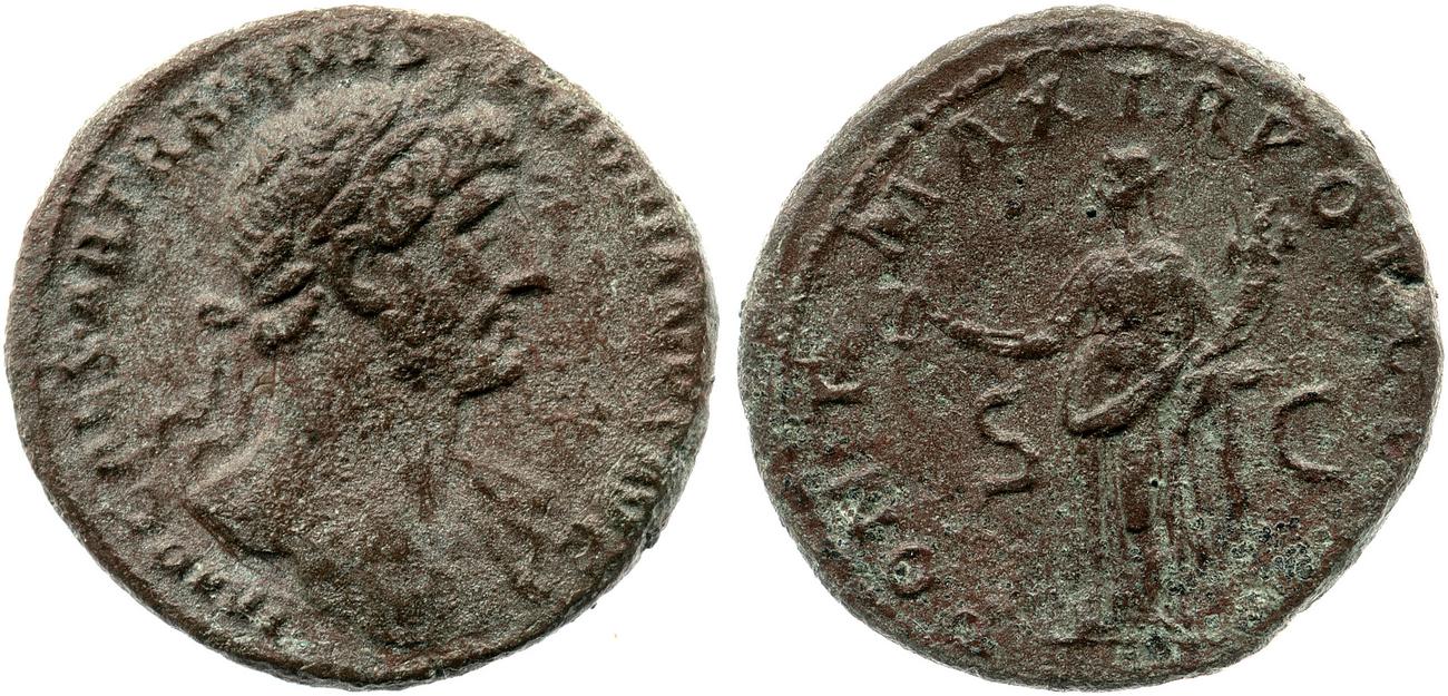 аверс RIC II, Part 3 (second edition) Hadrian 248