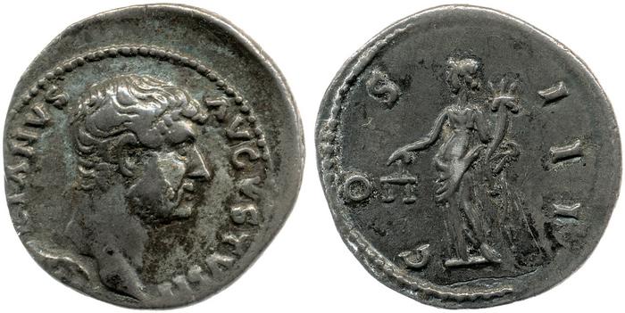 реверс RIC II, Part 3 (second edition) Hadrian 3029