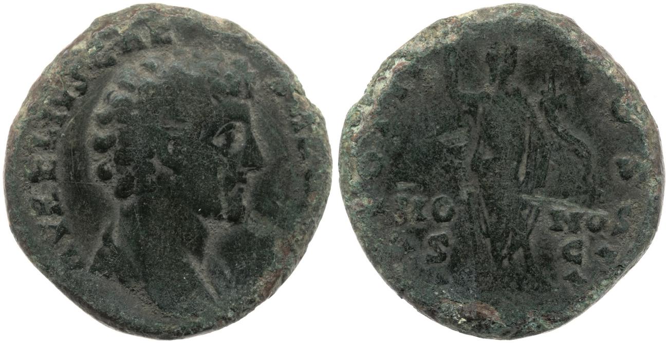 RIC III Antoninus Pius 1279, аверс, bm