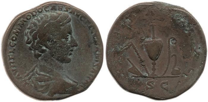 реверс RIC III Marcus Aurelius 1526