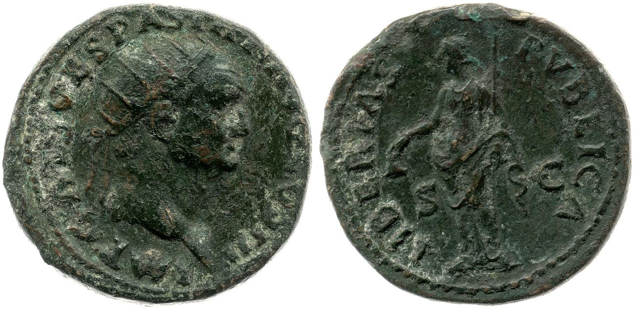 аверс RIC II, Part 1 (second edition) Vespasian 272