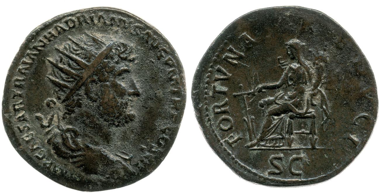 аверс RIC II, Part 3 (second edition) Hadrian 617