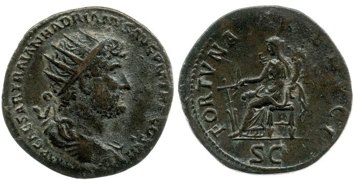 реверс RIC II, Part 3 (second edition) Hadrian 617
