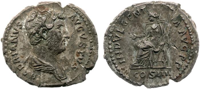 реверс RIC II, Part 3 (second edition) Hadrian 1021