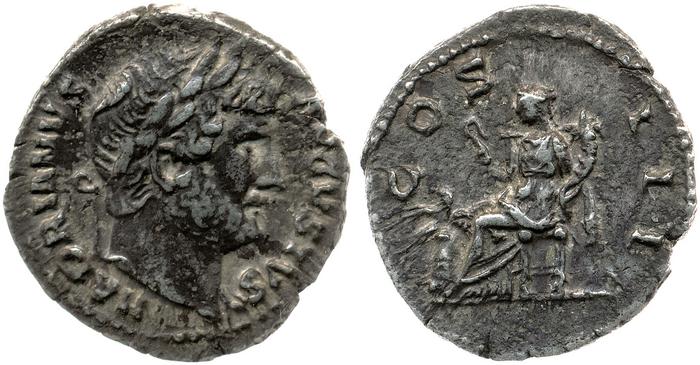 RIC II, Part 3 (second edition) Hadrian 854, реверс, bm