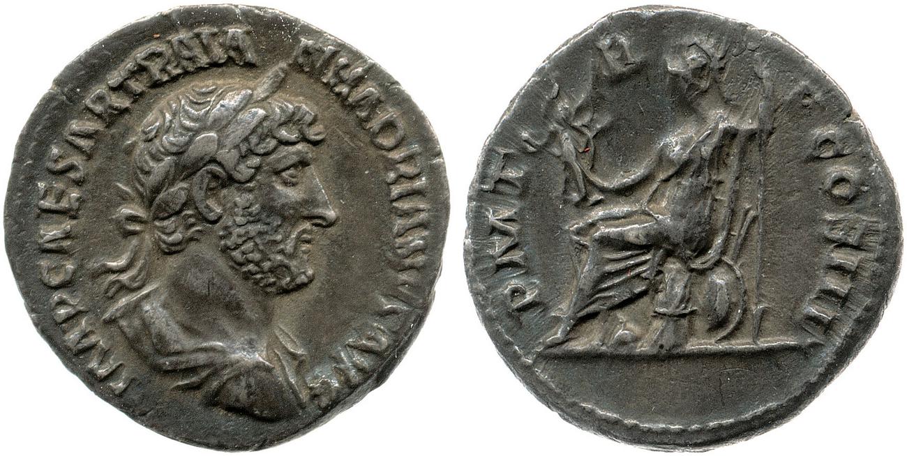 аверс RIC II, Part 3 (second edition) Hadrian 547