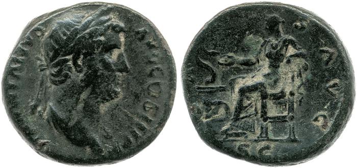 RIC II, Part 3 (second edition) Hadrian 2392, реверс, bm
