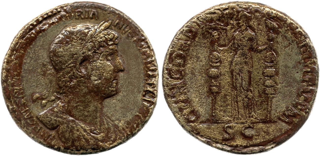 RIC II, Part 3 (second edition) Hadrian 414, аверс, bm