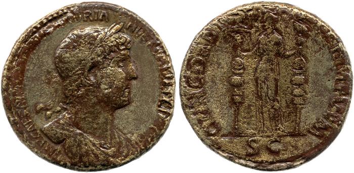 RIC II, Part 3 (second edition) Hadrian 414, реверс, bm