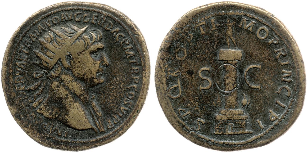 аверс RIC II Trajan 603