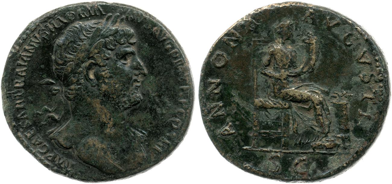 аверс RIC II, Part 3 (second edition) Hadrian 270
