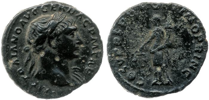 RIC II Trajan 118, реверс, bm