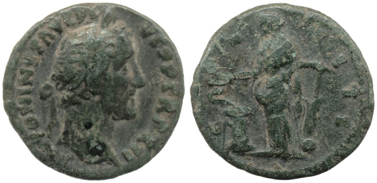 RIC III Antoninus Pius 181, аверс, bm