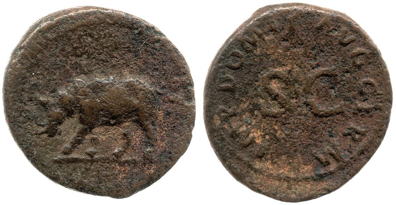 RIC II, Part 1 (second edition) Domitian 250, аверс, bm