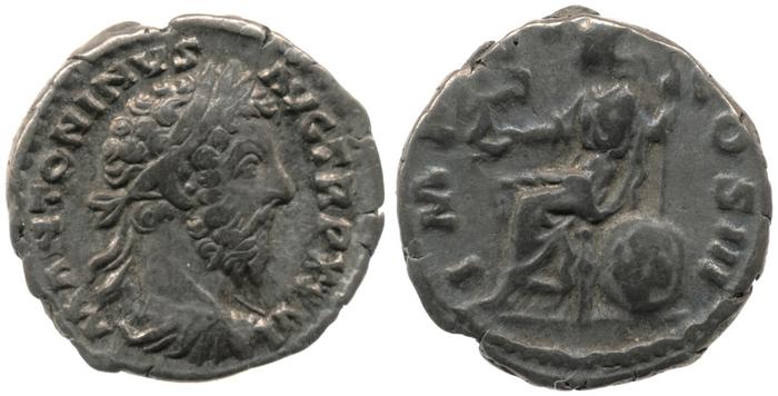 реверс RIC III Marcus Aurelius 260A