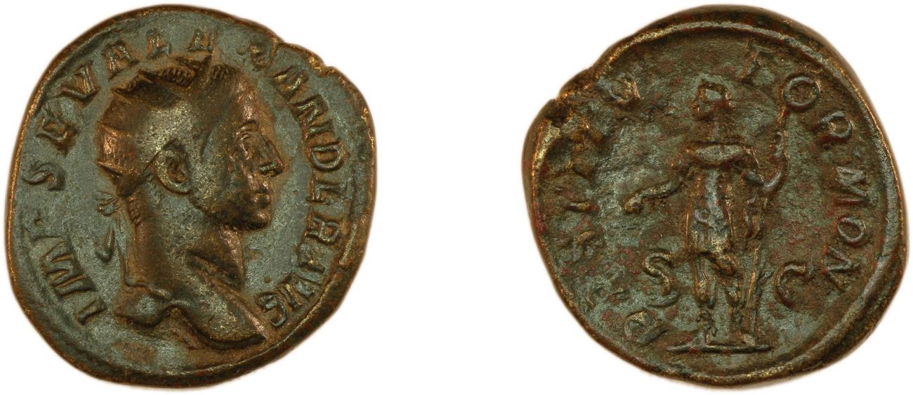 RIC IV Severus Alexander 601, аверс, bm