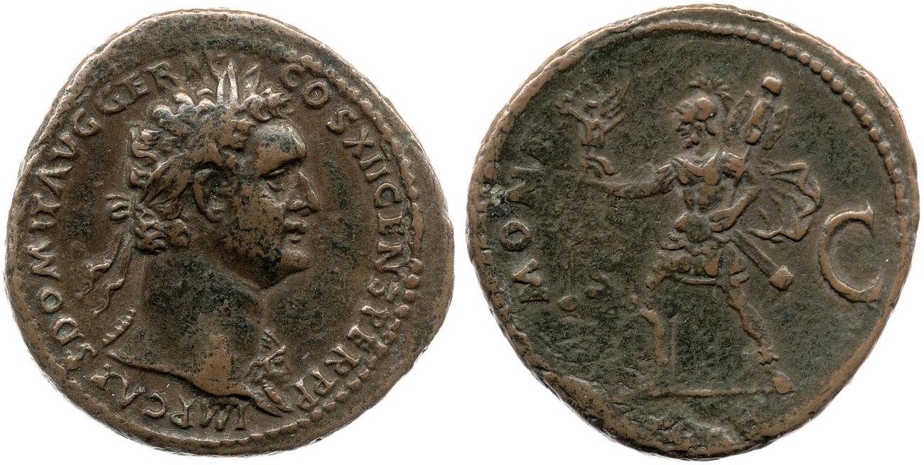 аверс RIC II, Part 1 (second edition) Domitian 496