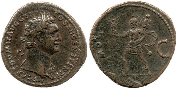 реверс RIC II, Part 1 (second edition) Domitian 496