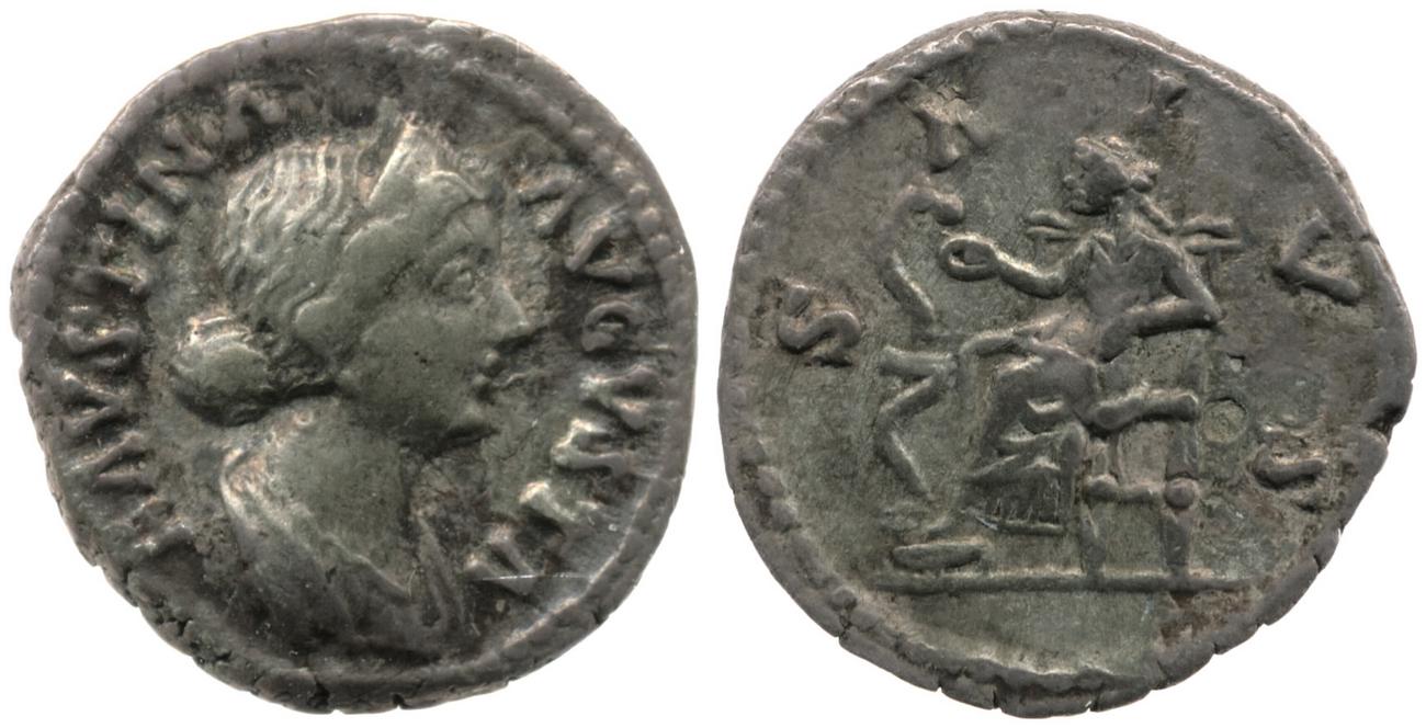 аверс RIC III Marcus Aurelius 714