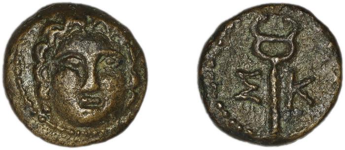 Aspendus SNG Copenhagen Aspendus 262, реверс, bm