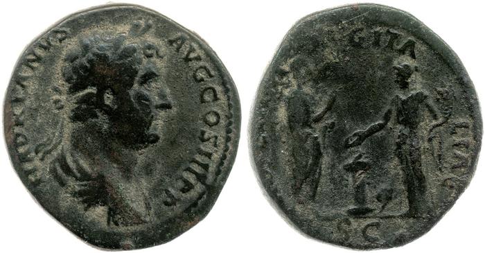 реверс RIC II, Part 3 (second edition) Hadrian 1765