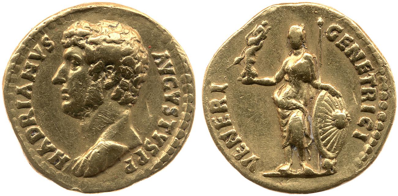 аверс RIC II, Part 3 (second edition) Hadrian 1433