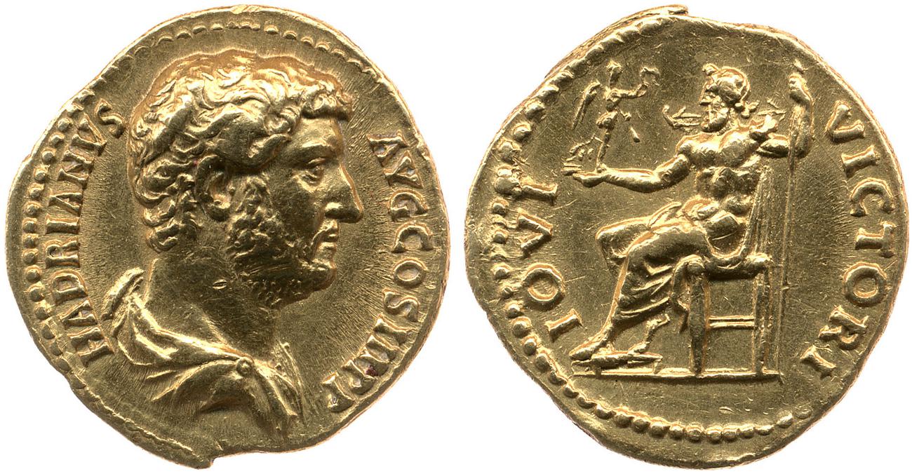 аверс RIC II, Part 3 (second edition) Hadrian 2210