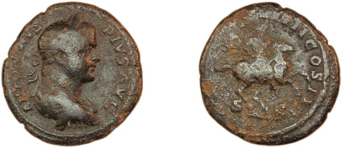 RIC IV Caracalla 424D, реверс, bm