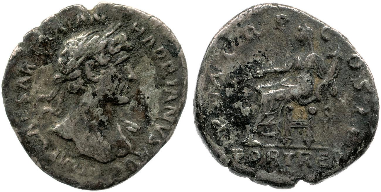 RIC II, Part 3 (second edition) Hadrian 114, аверс, bm