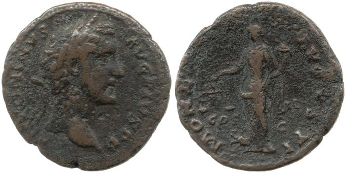 реверс RIC III Antoninus Pius 561