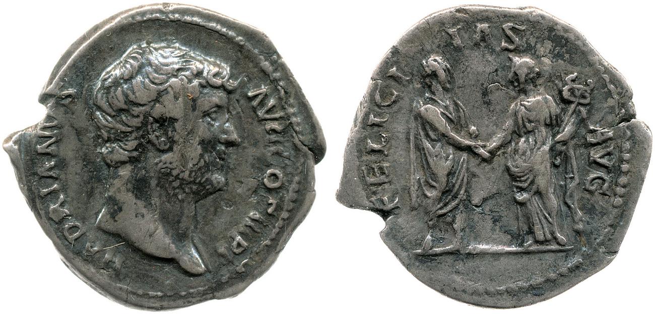RIC II, Part 3 (second edition) Hadrian 1996, аверс, bm